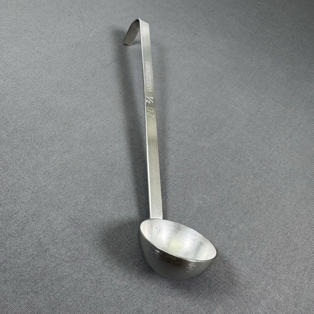 Stainless Steel 1/2oz Ladle With Hanging‎ Hook